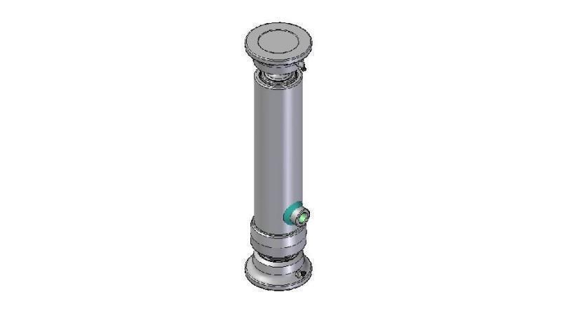 2722S -TELESCOPISCHE CYLINDER BAL - BAL 2 GRADEN SLAG 595 FI 80
