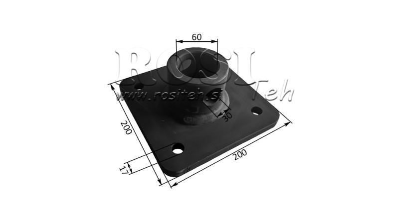 FLANS FÖR HYDRAULISK ROTATOR SKOGSGRIPAR