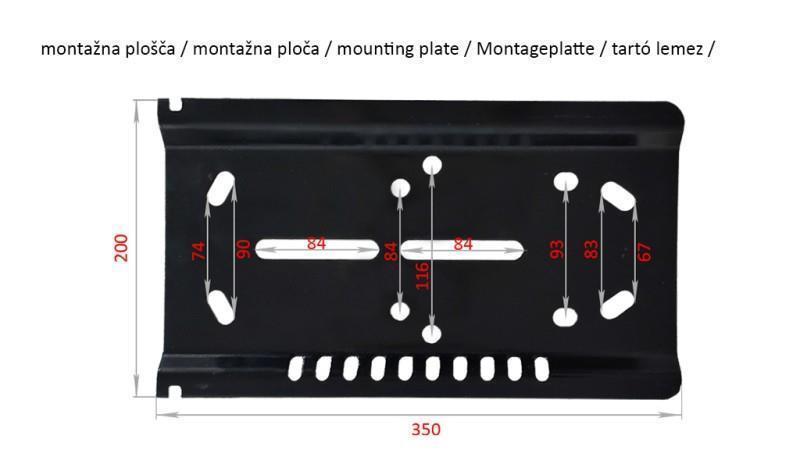 Asiento de tractor universal