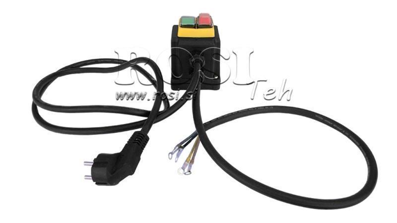 PLUGG MED KABEL PÅ/AV 1 FASE (3POLE) 230V