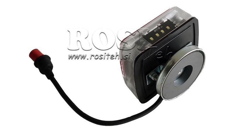 LED MAGNETISCHE LICHTSET MET KABEL 7.5m 2.5m