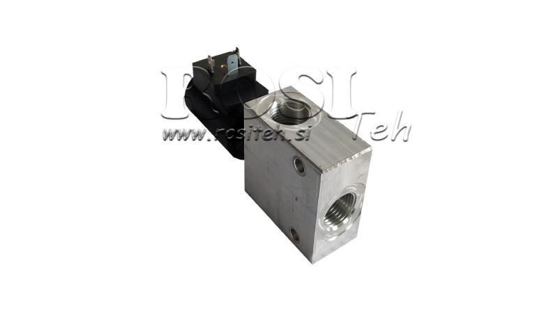 2-WEGE KLEP 1/2 (NO) 12V - 60lit