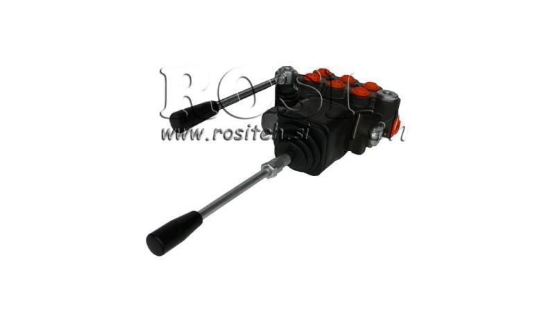 VALVOLA IDRAULICA 3xP40 JOYSTICK