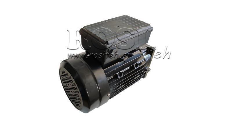VERVANGINGS MOTOR VOOR HYDRAULISCH AGGREGAT 230V 0.75kW