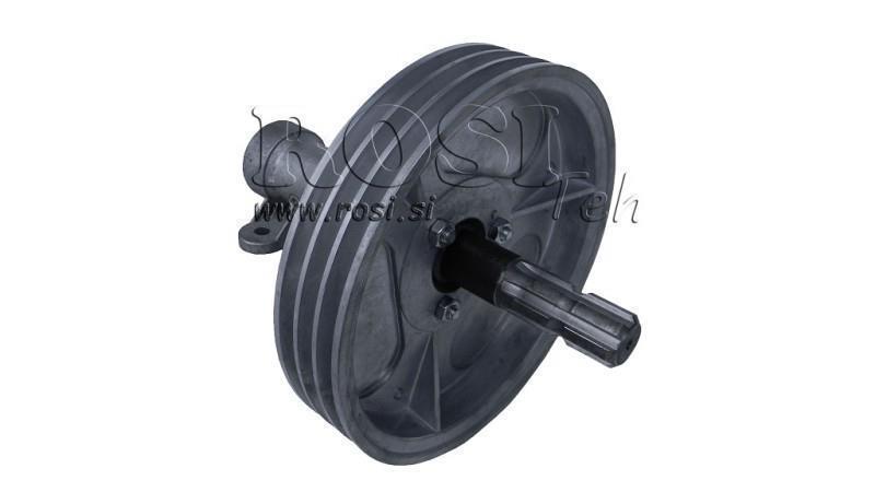 EJE CARDÁN PARA SIERRA CIRCULAR CON POLEA 270mm