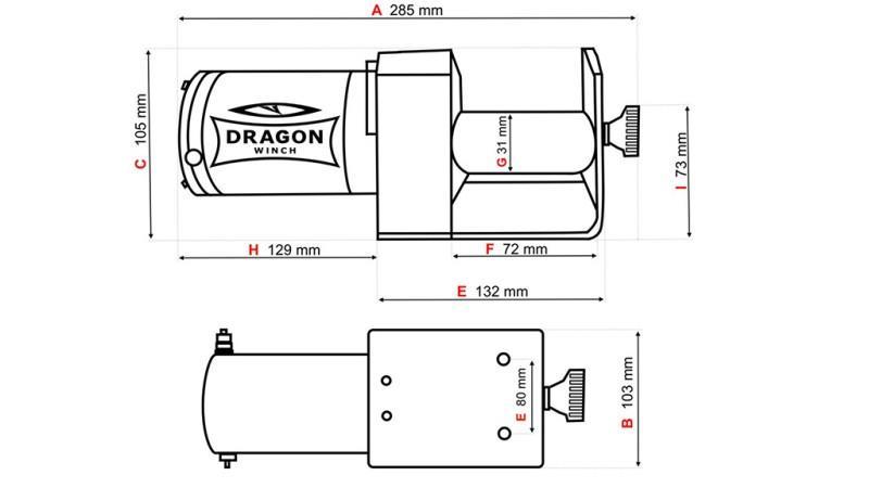 12 V ELEKTRICKÝ NAVIJAK DWM 2000 ST - 907 kg