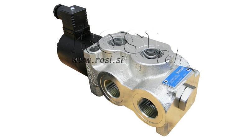 6-weg klep 3/4 (6/2) 12V - 140lit