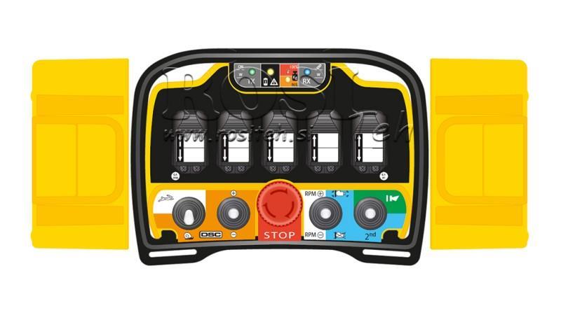 CONTROL REMOTO POR RADIO - PROPORCIONAL - ZEUS2 M5 10018 Plus