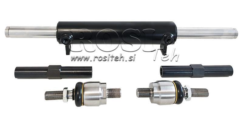 STEERING CYLINDER DOUBLE-SIDED WITH JOINTS