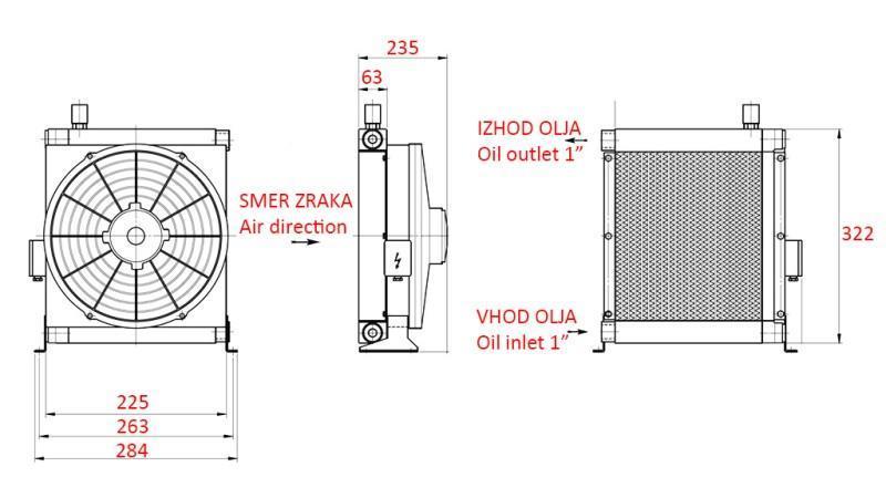 ECO OLIJEKOELER DC 12V 30-100 LIT