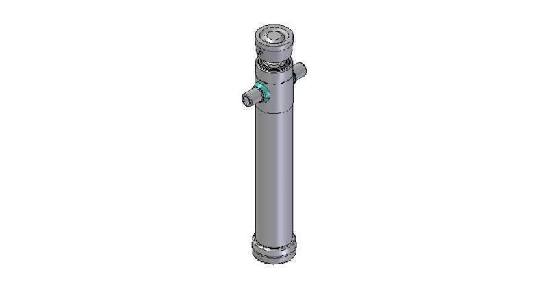 3026S -TELESCOPISK CYLINDER STANDARD/KUGLE 2 TRIN SLAG 995 DIAMETER 95