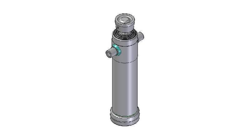 3048S - TELESCOPISCHE CYLINDER STANDAARD/BAL 4 FASES SLAAG 1710 DIAMETER 124