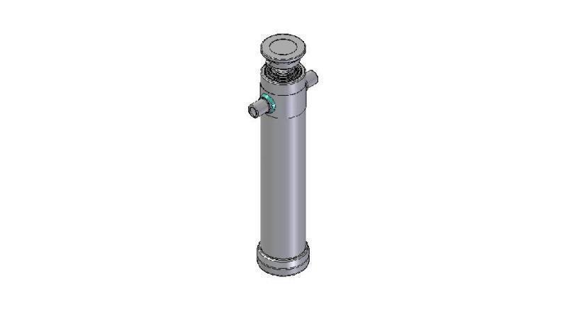 3069S -TELESCOPISK SYLINDER STANDARD/KULE 4 TRINN SLAG 1990 DIAMETER 112