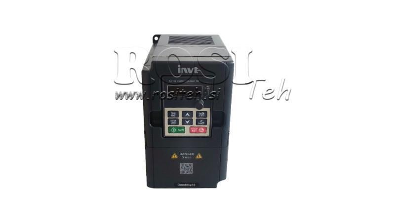 FREQUENZUMWANDLER-INVERSER 1Phase 1.5kW GD10-1R5G-S2-B