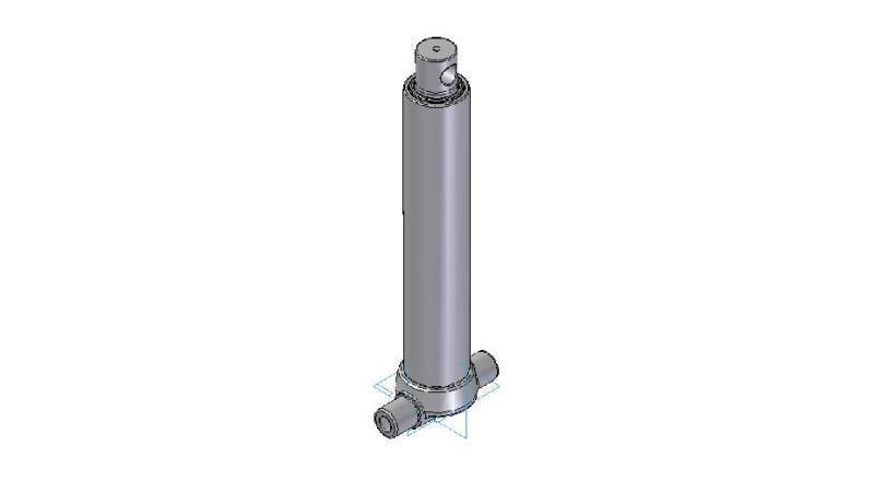 3525F - TELESCOPISCHE CYLINDER INFERIEUR – GAT 2 FASES REIS 895 DIAMETER 95