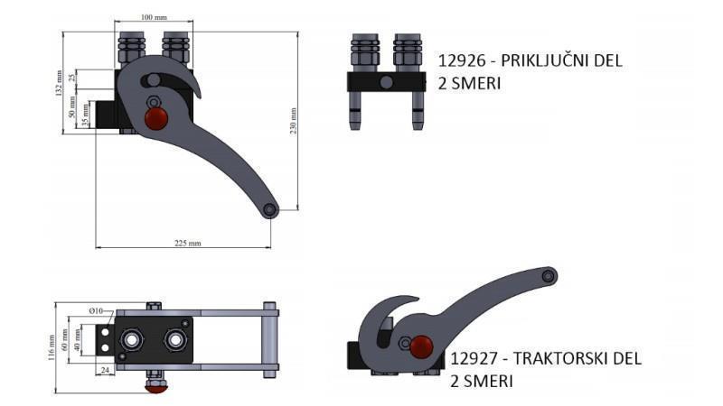 MULTI-FASTER ΣΥΝΔΕΣΗ 2way BSP1/2 ΝΕΟΥ ΤΥΠΟΥ ΣΥΝΔΕΤΙΚΟ ΜΕΡΟΣ