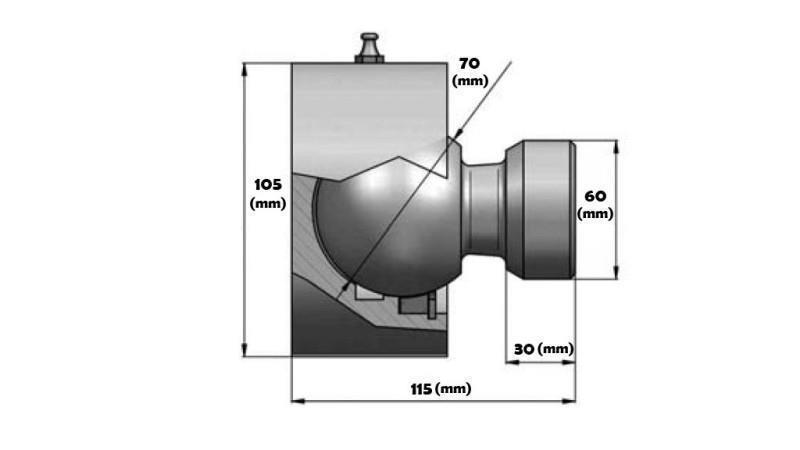kule for sylinder fi 60