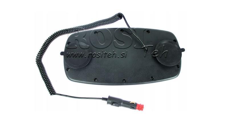 LED MAGNETISCHE STROBE DRAAIENDE LICHT 20 LED 50W 12V-24V