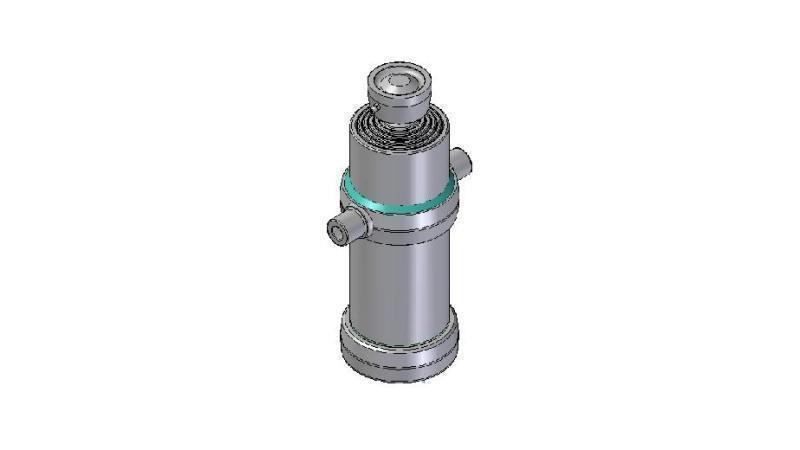 4050S - TELESCOPIC CYLINDER STANDARD/PALLON 5 VAIHEITA ISKU 1870 HALKAISIJA 170