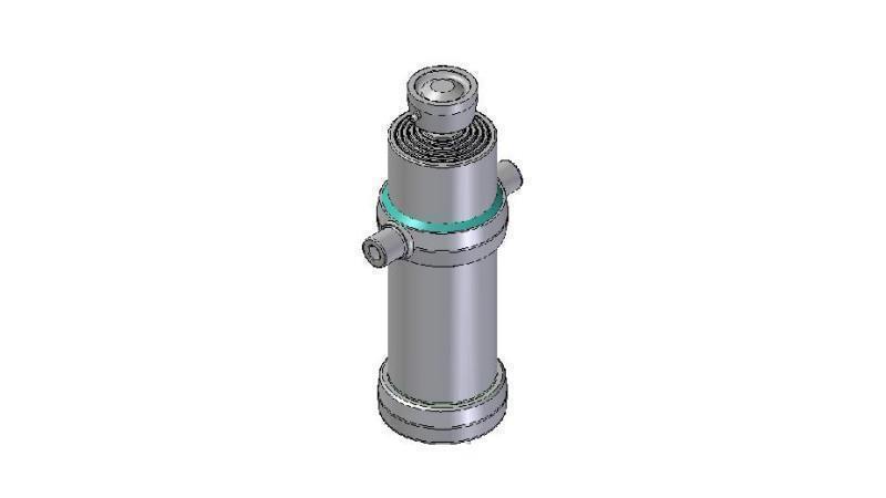 4051S - TELESCOPISCHE CYLINDER STANDAARD/BAL 5 FASES SLAG 2120 DIAMETER 170