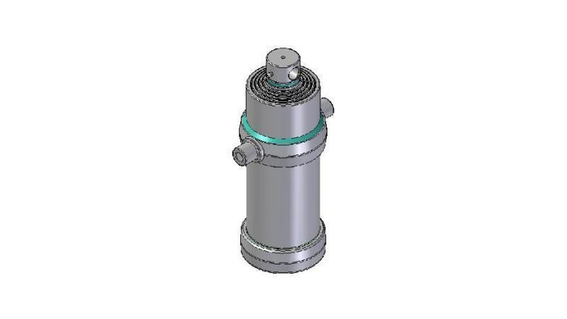 4053F - TELESCOPISCHE CYLINDER STANDAARD/GAT 5 FASES REIS 2450 FI 190