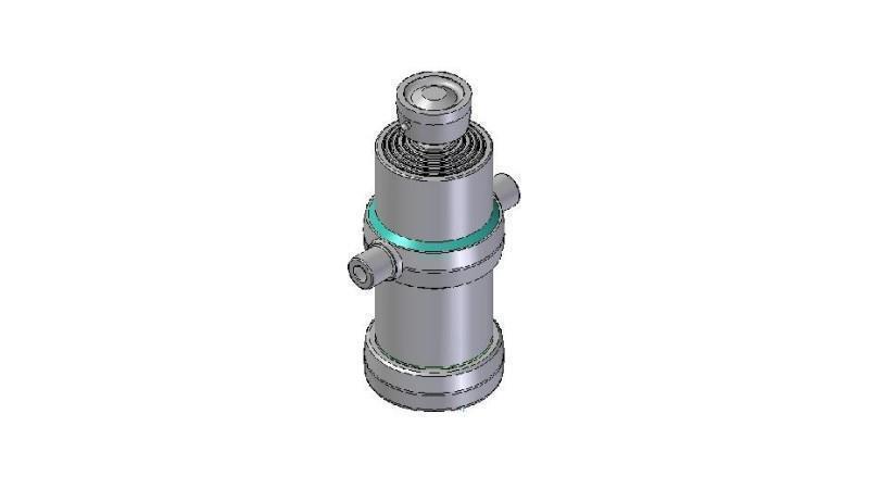 5001S - TELESCOPIC CYLINDER STANDARD/PALLON 5 VAIHEITA ISKU 1520 HALKAISIJA 170