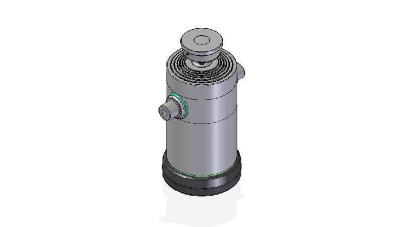 6086S - TELESCOPISCHE CYLINDER STANDAARD/BAL 6 FASES SLAG 2500 DIAMETER 300