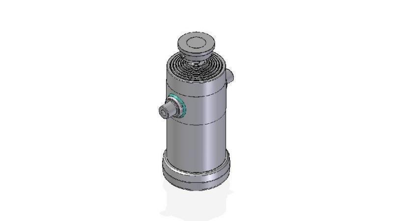 7035S -TELESCOPIC CYLINDER STANDARD/BALL 7 STAGES TRAVEL 2832 DIAMETER 240