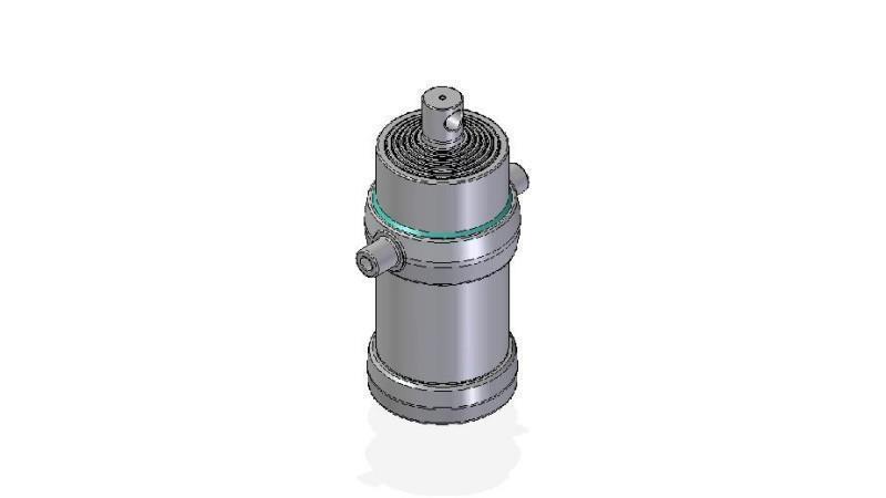 7053F -CILINDRO TELESCOPICO STANDARD/BUCO 7 STADI CORSO 2555 FI 215