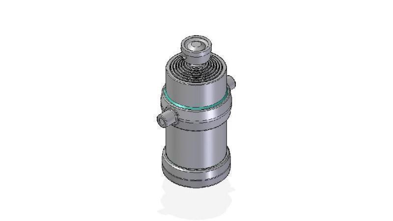 7057S - TELESCOPISCHE CYLINDER STANDAARD/BAL 7 FASES REIS 2340 DIAMETER 215