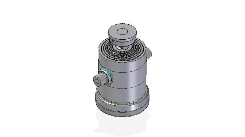 7082S -CILINDRU TELESCOPIC STANDARD/BOL 7 ETAPE CUSCĂ 1837 DIAMETRU 300