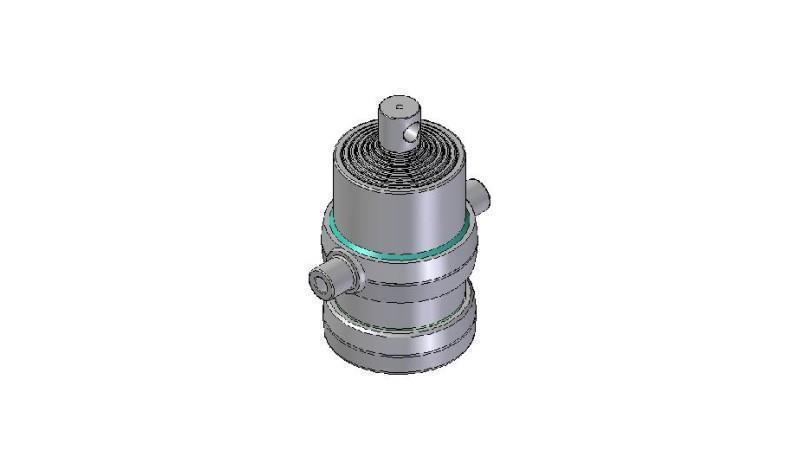 8003F -TELESCOPIC CYLINDER STANDARD/HOLE 8 STAGES STROKE 1700 FI 190