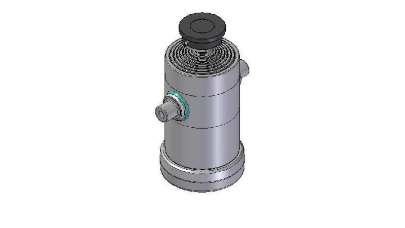 8012S - TELESCOPIC CYLINDER STANDARD/PALLON 8 VAIHEITA MATKA 2295 HALKAISU 240