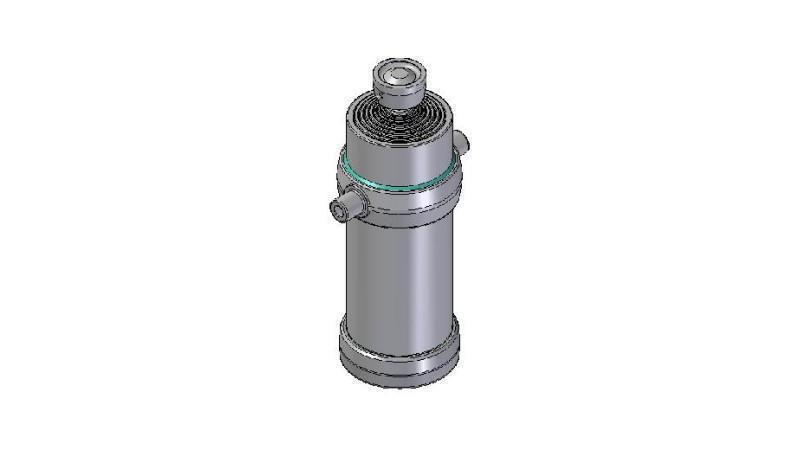 8027S - TELESCOPISCHE CYLINDER STANDAARD/BAL 8 FASES REIS 3890 DIAMETER 215