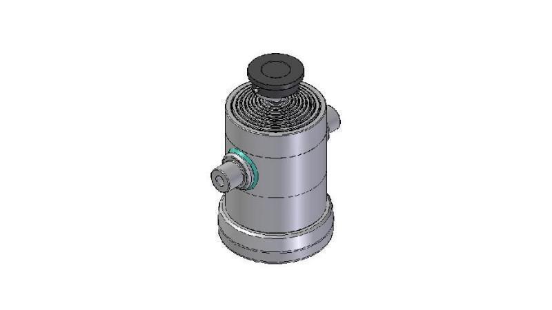 9032S -TELESCOPISCHE CYLINDER STANDAARD/BAL 9 FASES SLAAG 2527 DIAMETER 270