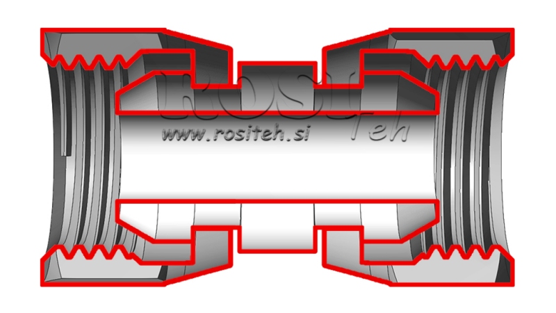 HÜDRAULILINE ÜHENDUSKONNEKTOR NZ