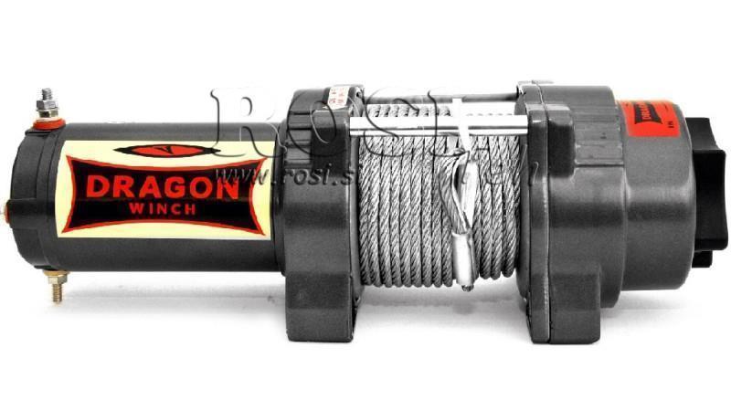 WINCH ELÉCTRICO 12 V DWH 4500 HD - 2041 kg