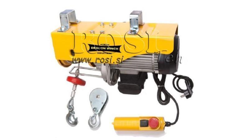 230 V ELEKTRISCHE TROMMEL DWI 400/800 kg