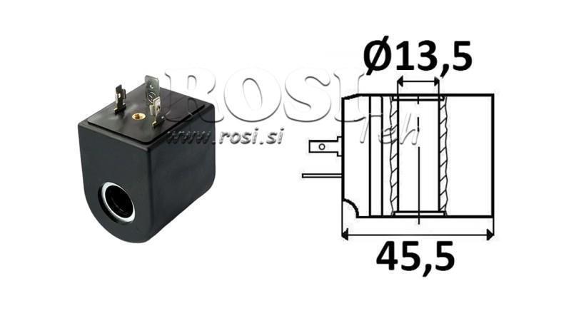 ELEKTROMAGNETISCHE SPOEL 24V DC - CB08 - fi 13.5mm-39.3mm 20W
