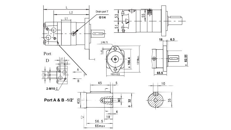 HIDROMOTOR MS 160 ECO (ALSG3-160)