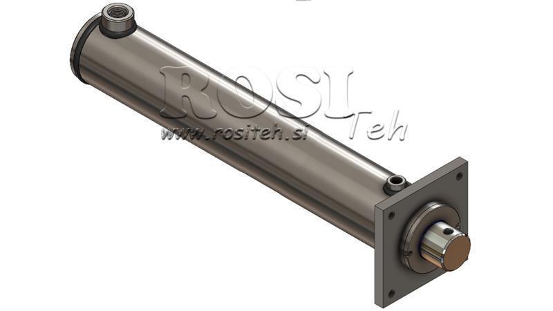 HYDRAULISCHE CILINDER VOOR HOUT SPLITTER MET BEVESTIGINGSPLAAT 110/70-1100
