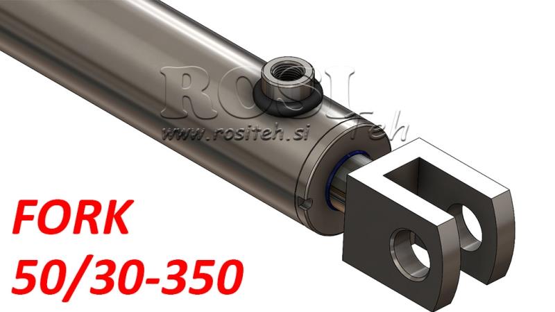 CILINDRO HIDRÁULICO PARA GARFO 50/30-350
