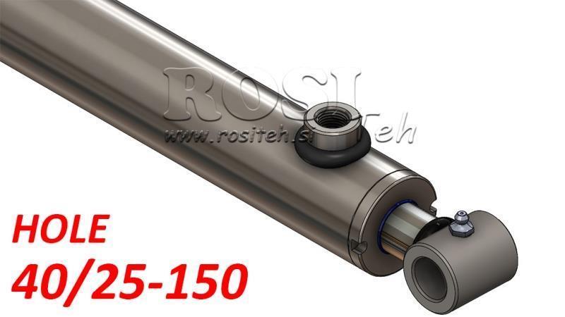 hydraulinen sylinterin reikä 40-25-150
