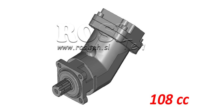 PISTON HYDRAULISK MOTOR  108CC - 600NM  