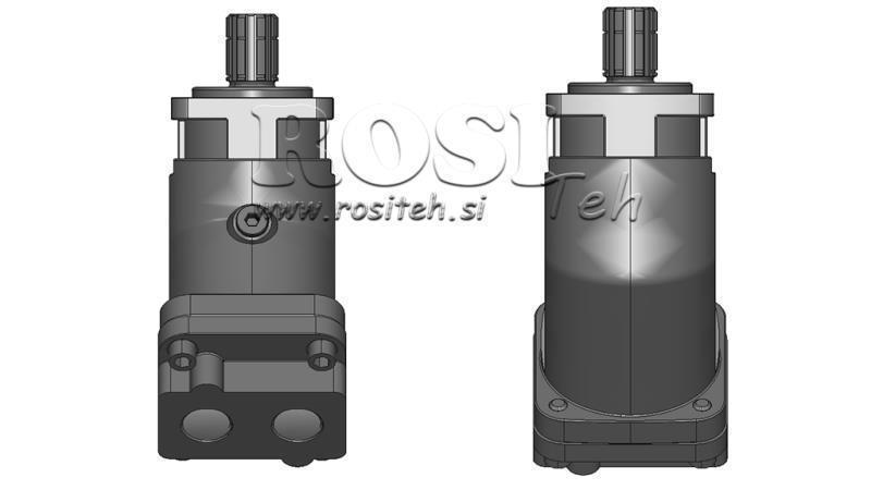 PISTON HYDRAULIC MOTOR  63CC - 350NM  