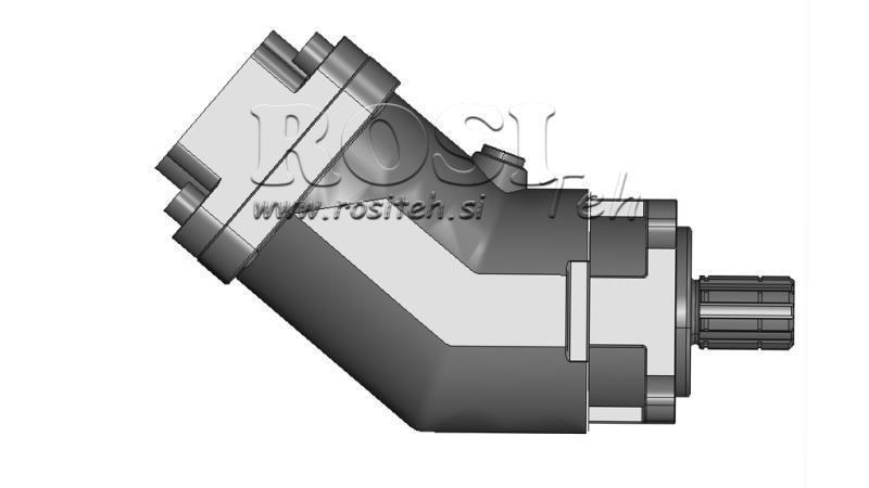 PISTON HYDRAULIC MOTOR  63CC - 350NM  