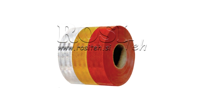 REFLEKTIERENDES BAND 3M - GELB - 1 Meter