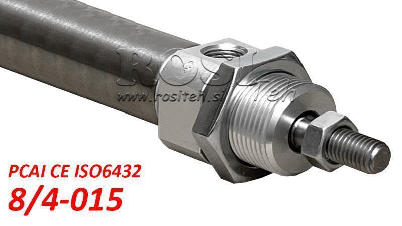 PNEUMATISCHE CYLINDER PCAI 8/4-015 CE ISO6432