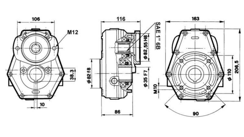 MOLTIPLICATORE 2:1 PER IDROMOTORE MP-MR