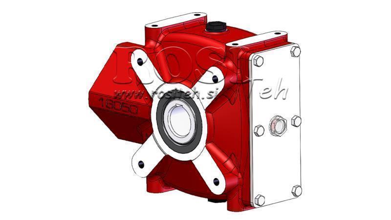 REDUKTOR - PREVODOVKA RT145 PRE HYDROMOTOR MP/MR/MS pomer 4,1:1